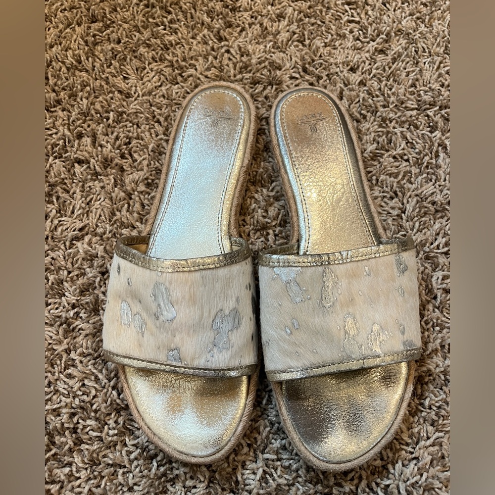 Lane Espadrilles Slides sz 9.5
